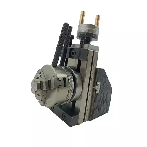 Assorts Mini Vertical Slide Tool Steel 50 mm 3 Jaw Self-Centering Chuck 90x50 mm for Metalworking Projects