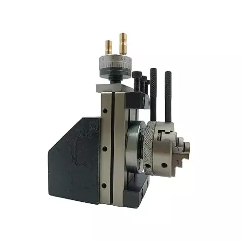 Assorts Mini Vertical Slide Tool Steel 50 mm 3 Jaw Self-Centering Chuck 90x50 mm for Metalworking Projects