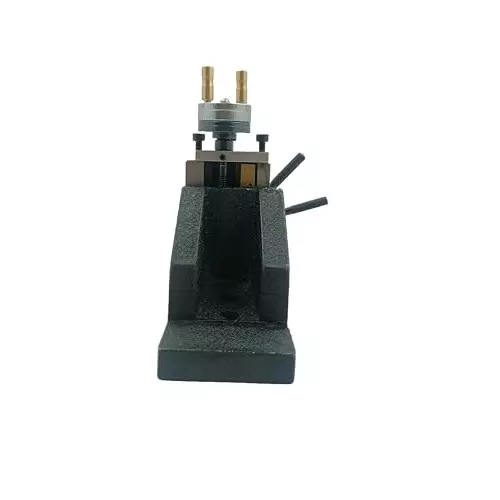 Assorts Mini Vertical Slide with Back Plate Self-Centering Chuck 50 mm Compact for Mini Lathe Applications