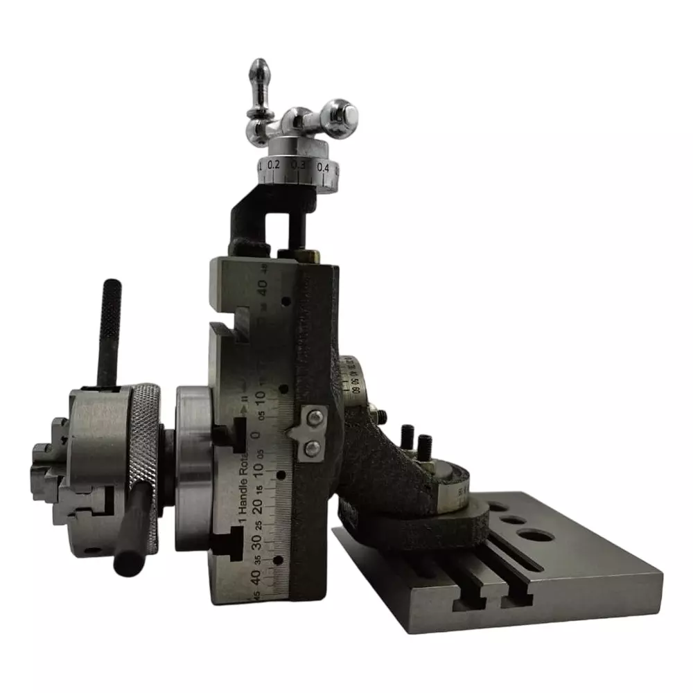 Assorts Mini Swivel Vertical Slide 90x50 mm Size 50 mm Jaw Size 4 Jaws Self-Centering Chuck 3 Slots