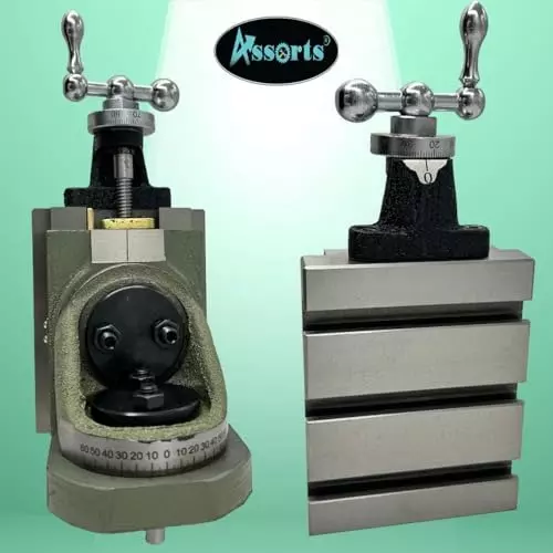 Assorts Swivel Vertical Slide 125x100 mm 3 Slots for Myford Super 7 Ml7