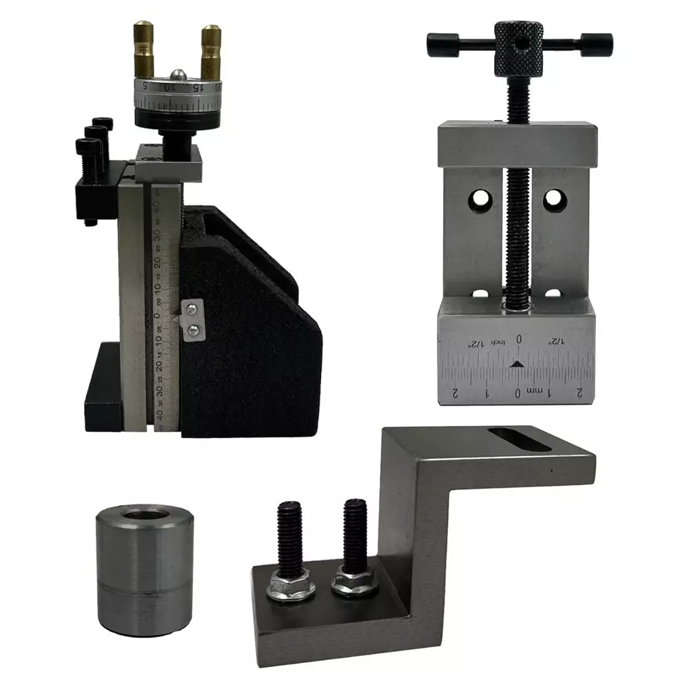 Assorts Milling Slide Combo Casting Angle Plate, Casting Milling Slide, Tool Steel Vice 90-115 mm Center Height