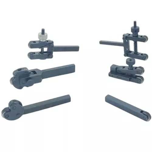 MachEl Precision Lathe Knurling Tool Multi-Pitch, 6 Wheels