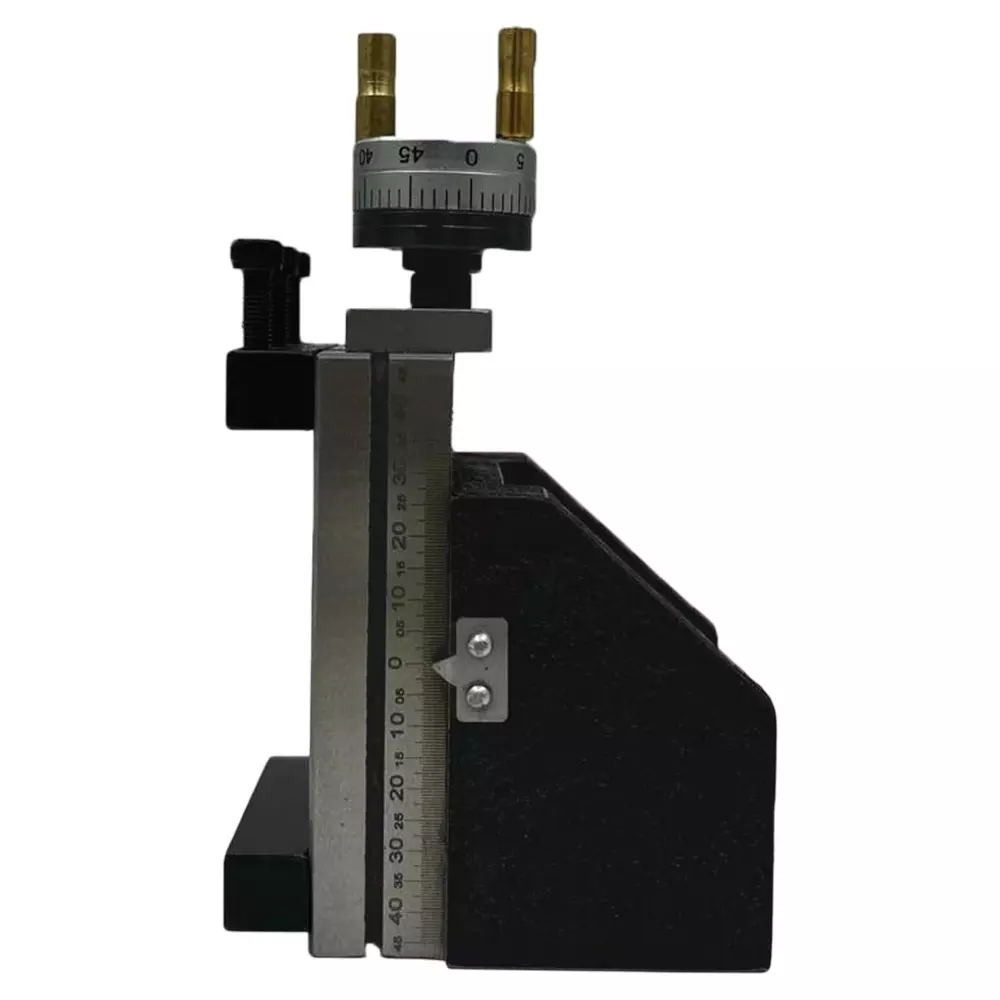 Assorts Mini Vertical Slide Cast Iron Body & Tool Alloy Steel 50x55 mm Base for Bench Lathes