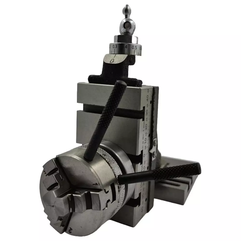 Assorts Mini Swivel Vertical Slide 90x50 mm Size 50 mm Jaw Size 3 Jaws Self-Centering Chuck 3 Slots