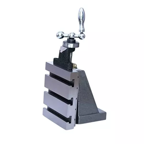 Assorts Fixed Vertical Milling Slide ?Cast Iron, & Steel 100x125 mm Base 3 Slots for Lathe Machine