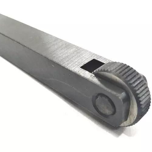 MachEl Lathe Knurling Tool with Double End Linear Pitch Wheel