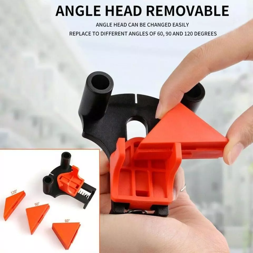 GENERIC Woodworking Corner Clip 90° Right Angle for Picture Frames, Furniture Repair & Fixing (Pack of 4)
