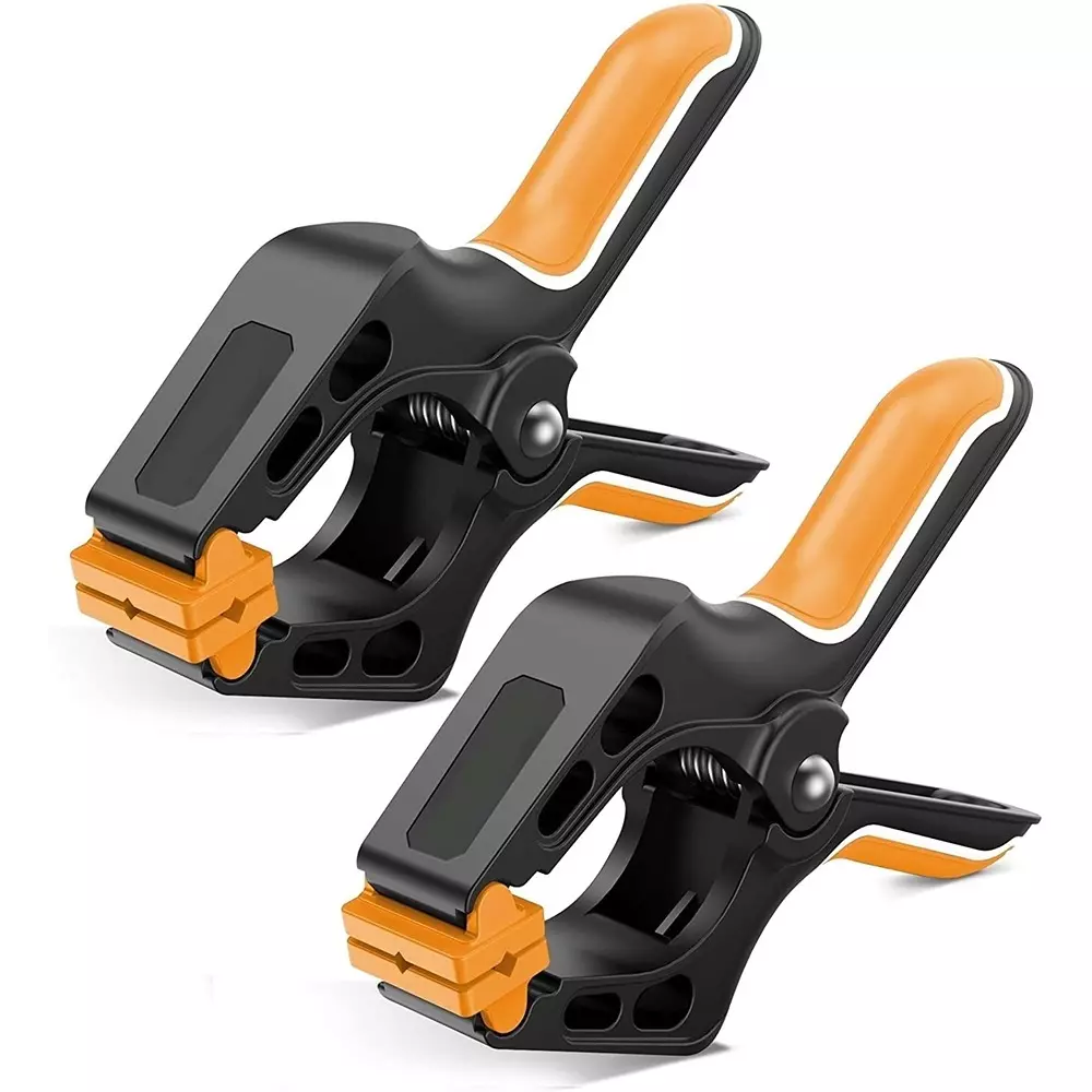 Kizer Heavy Duty Wood Working Spring Clamp 4 Inch (228 mm), KZ-125 (Pack of 2)