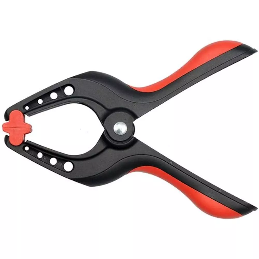 Kizer Heavy Duty Wood Working Spring Clamp 4 Inch (100 mm), KZ-86 (Pack of 2)