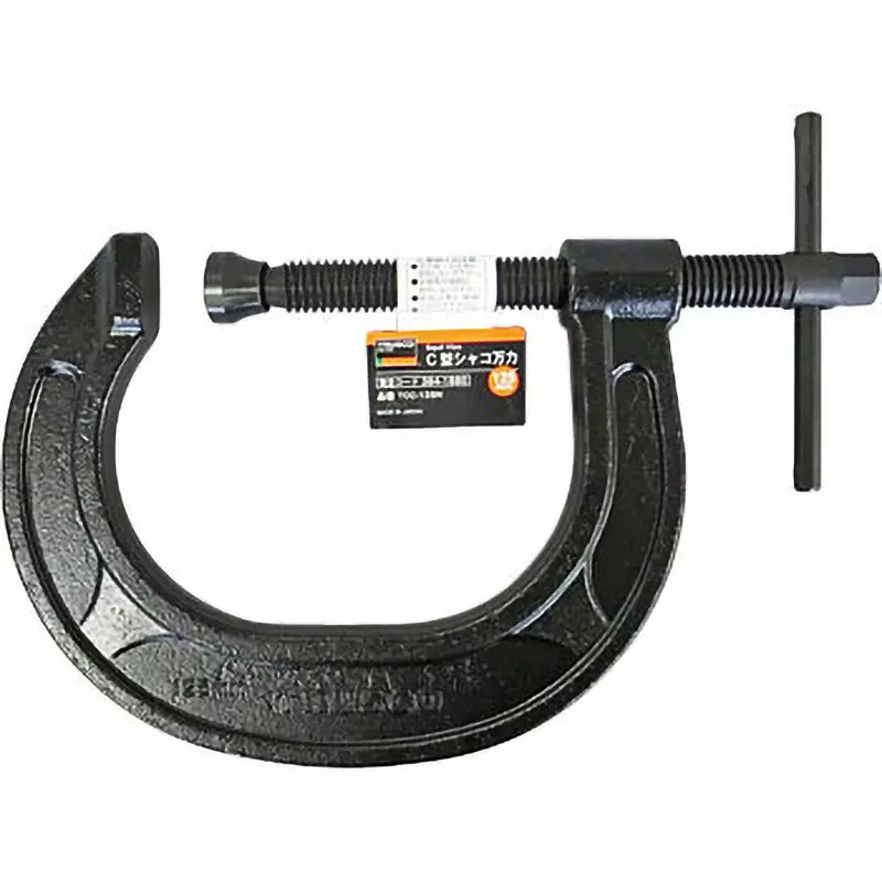 TRUSCO C Type Giant Clam Vise 125 mm Maximum Jaw Opening, TCC-125N