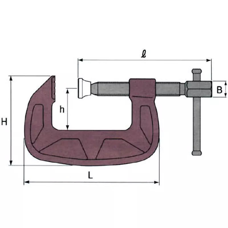 super-tool-economical-type-c-clamp-265-mm-maximum-jaw-opening-bc25e