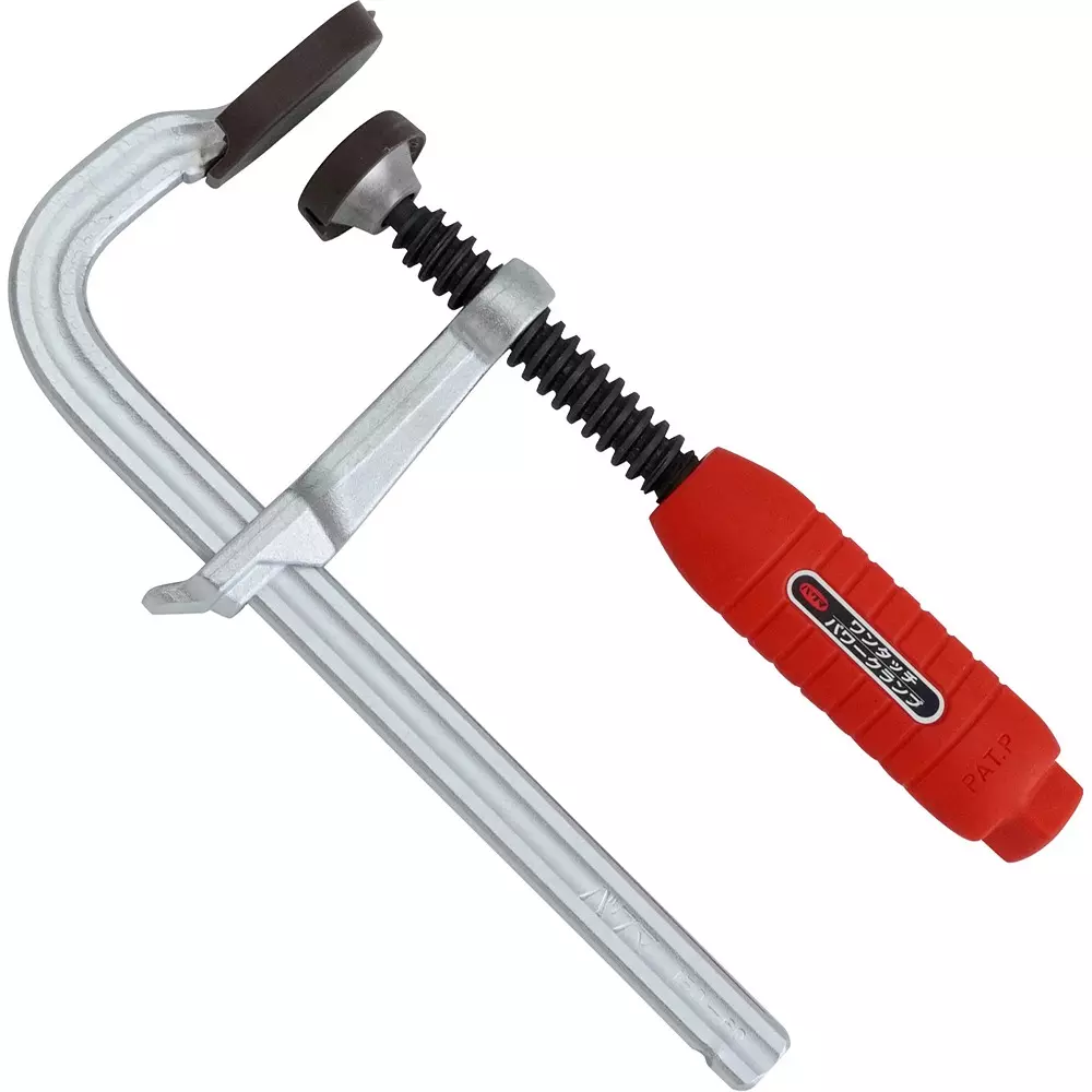 Bakuma Industries One Touch Power Clamp 150 mm Maximum Jaw Opening, PL-150