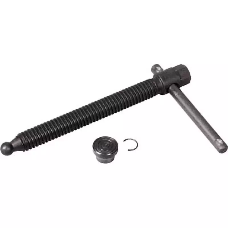 TRUSCO C Type Giant Clam Vise Screw 197.5 mm Overall Length, TCC-100N-NCR