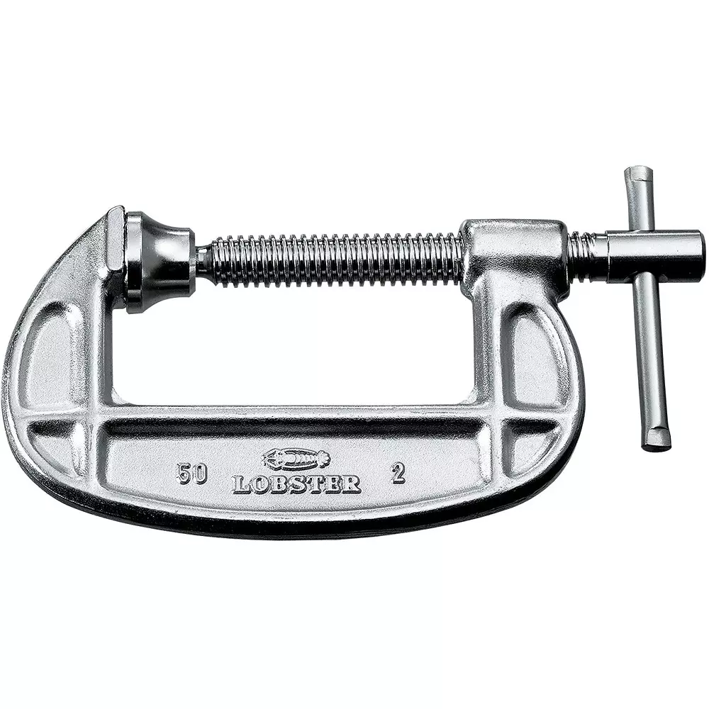 Lobster (Lobtex) Stainless C Clamp 50 mm Maximum Jaw Opening, B50S