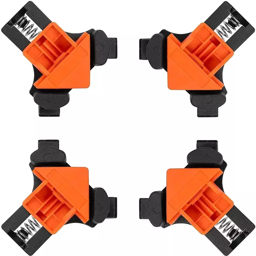 ARUDIP 15 cm C Clamp Aluminum Alloy Die-Casting (Pack of 4)