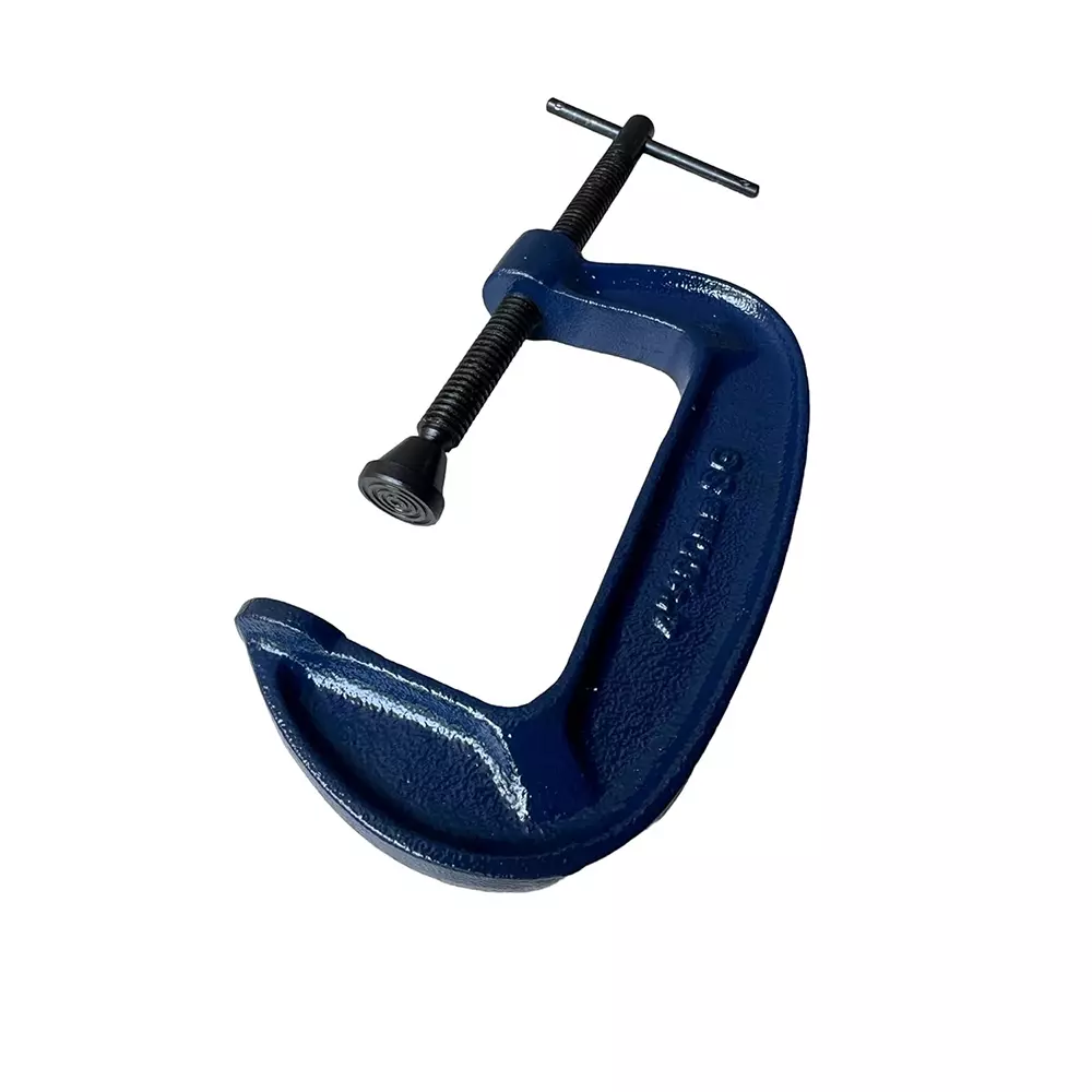 CLIMAX 100 mm (4 inch) Unbreakable C-Clamp Ductile Iron for Woodworking