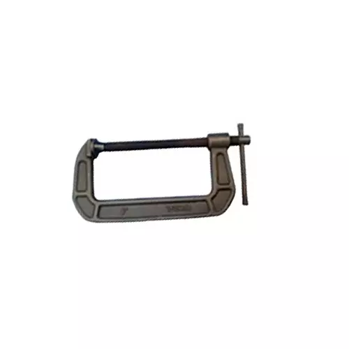 Herman Steel Grey C-Clamp Heavy Duty Drop Forged with Fine Thread Jaw Opening 304.8 mm (12 Inch), H128-12