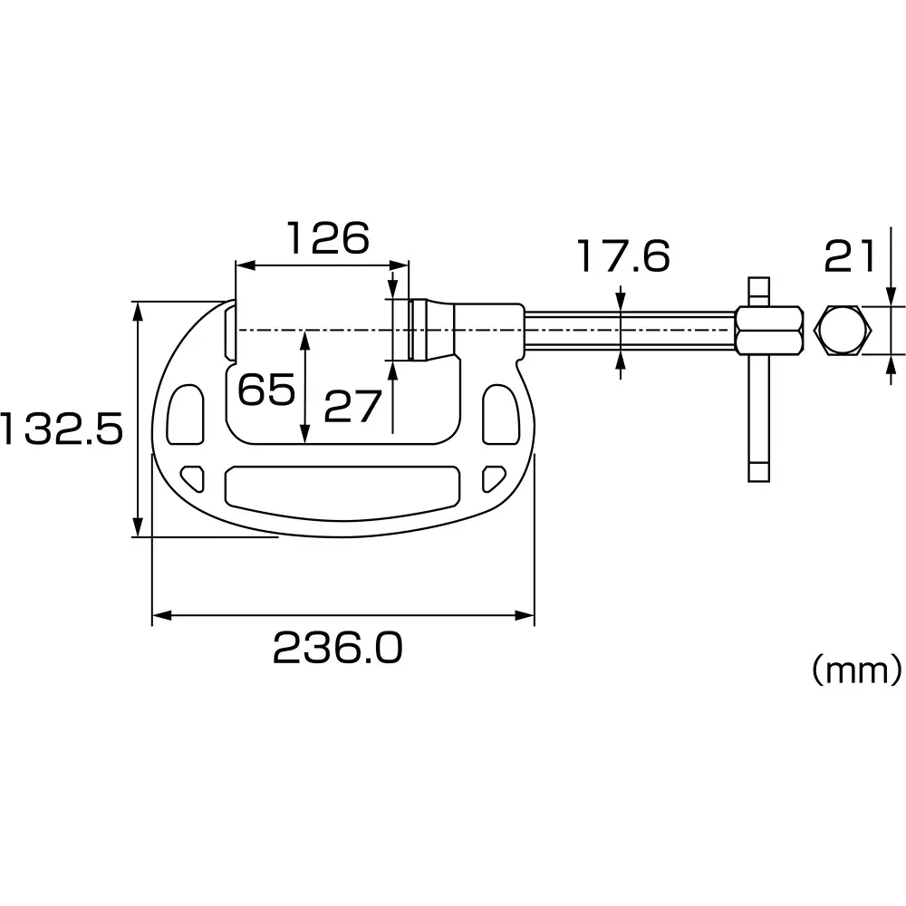 lobster-lobtex-b-type-c-clamp-126-mm-maximum-jaw-opening-b125v