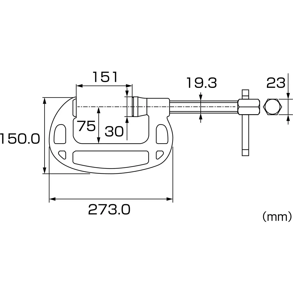 lobster-lobtex-b-type-c-clamp-151-mm-maximum-jaw-opening-b150v