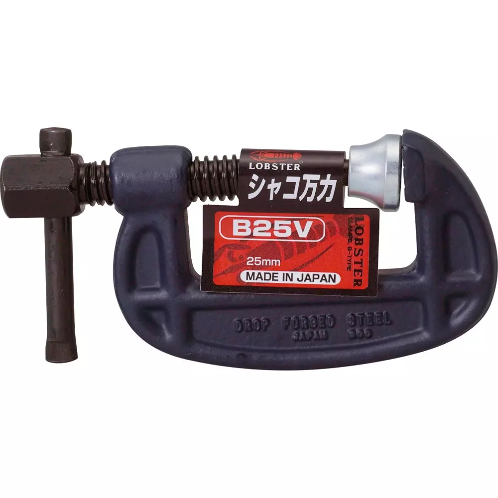 Lobster (Lobtex) B-Type C Clamp 28.5 mm Maximum Jaw Opening, B25V