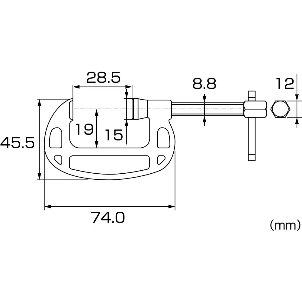 lobster-lobtex-b-type-c-clamp-285-mm-maximum-jaw-opening-b25v