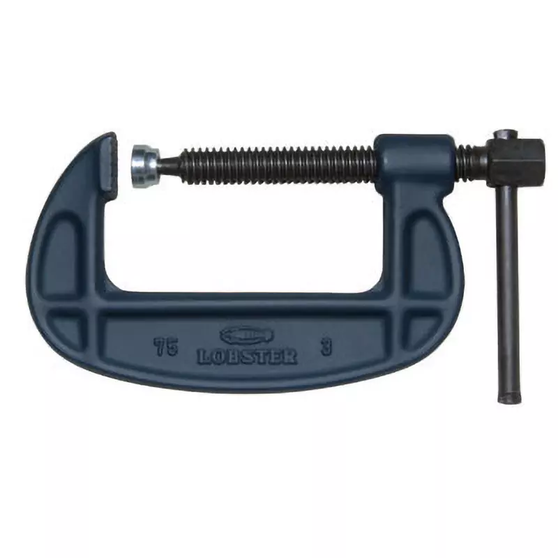 Lobster (Lobtex) B-Type C Clamp 77 mm Maximum Jaw Opening, B75V
