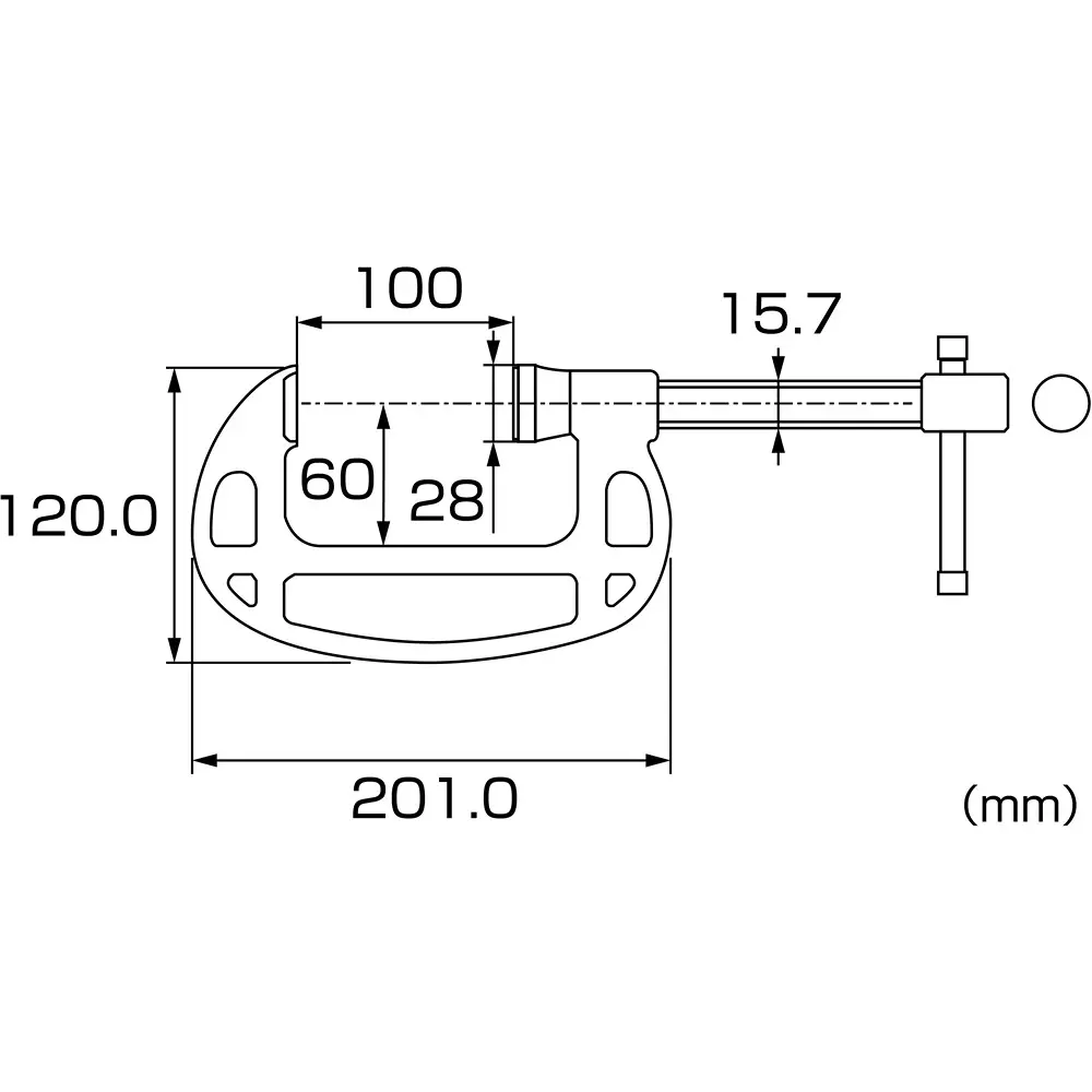 lobster-lobtex-stainless-c-clamp-100-mm-maximum-jaw-opening-b100s