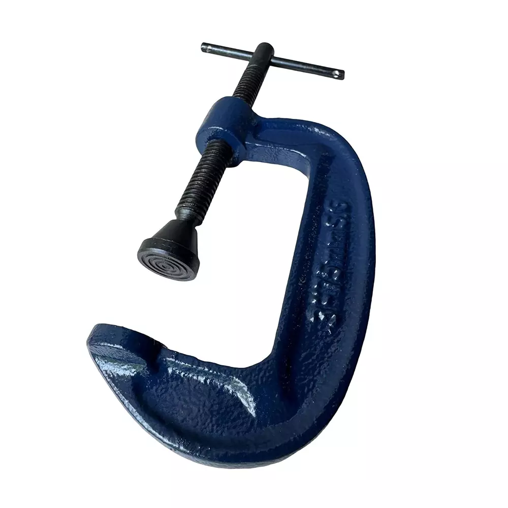 CLIMAX 75 mm (3 inch) Unbreakable C-Clamp Ductile Iron for Woodworking