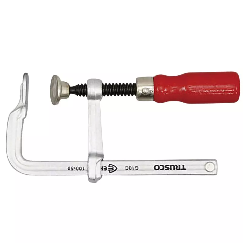 TRUSCO L-Shaped Clamp 100 mm Maximum Jaw Opening, G-10C