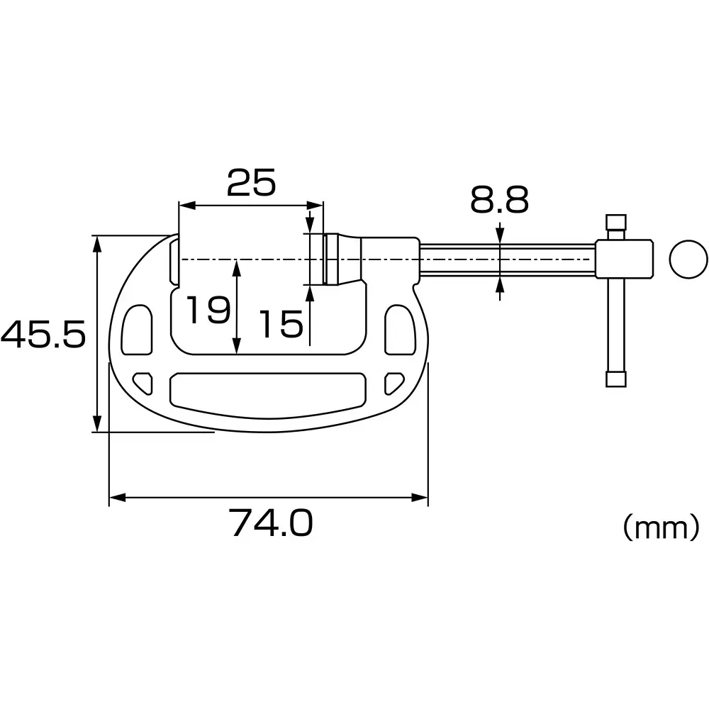 lobster-lobtex-stainless-c-clamp-25-mm-maximum-jaw-opening-b25s