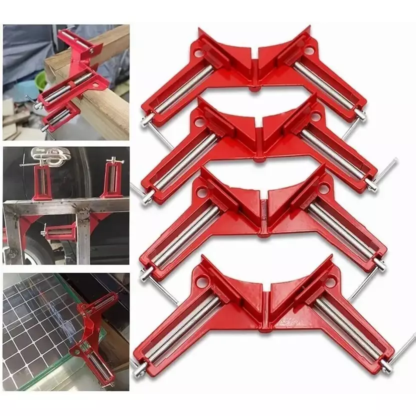 ARUDIP 7.5 cm Frame Corner Clamp With Quick Release Button