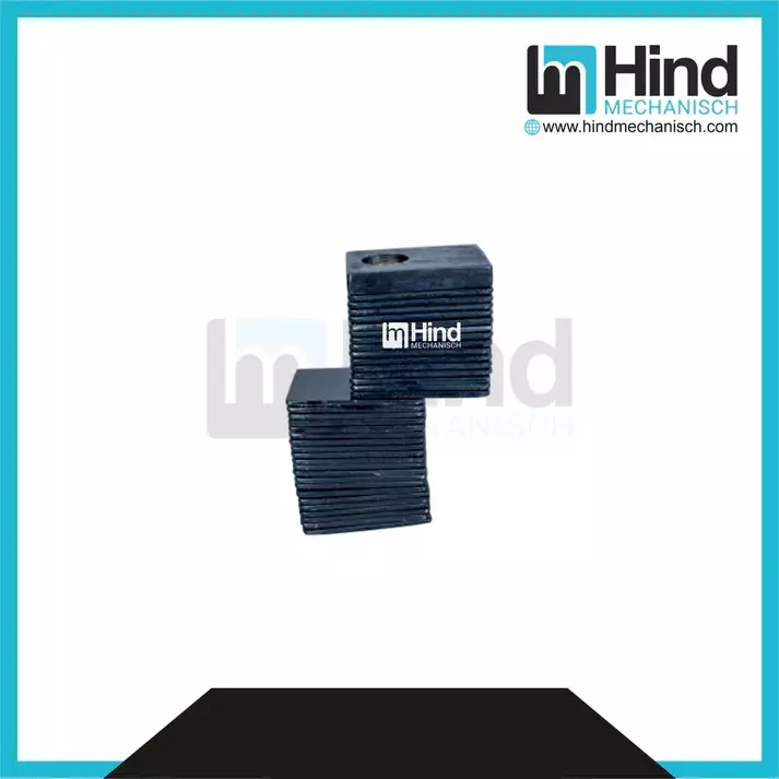HINDMECHANISCH 2x150 mm Adjustable Height Plate Steel, HM-AHP2