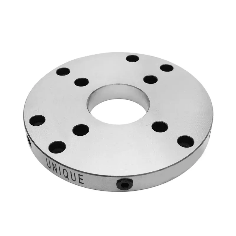 Unique Quick Point Clamping Plate With Clamping Edge & Mounting Bores Circular 52 mm Grid Size for Industrial Use, U3636 C