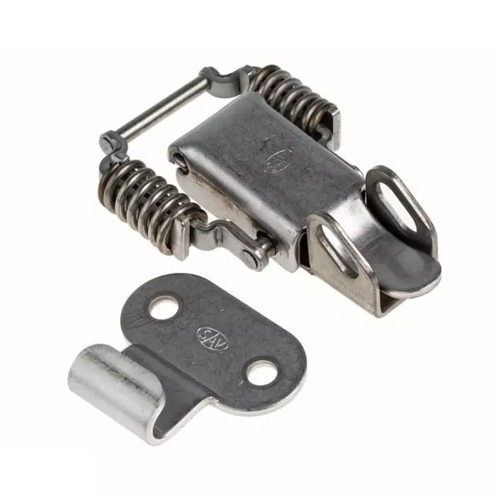 Savigny Stainless Steel Spring Loaded Toggle Latch 75x47x20 mm, 40023 IB (Pack of 2)