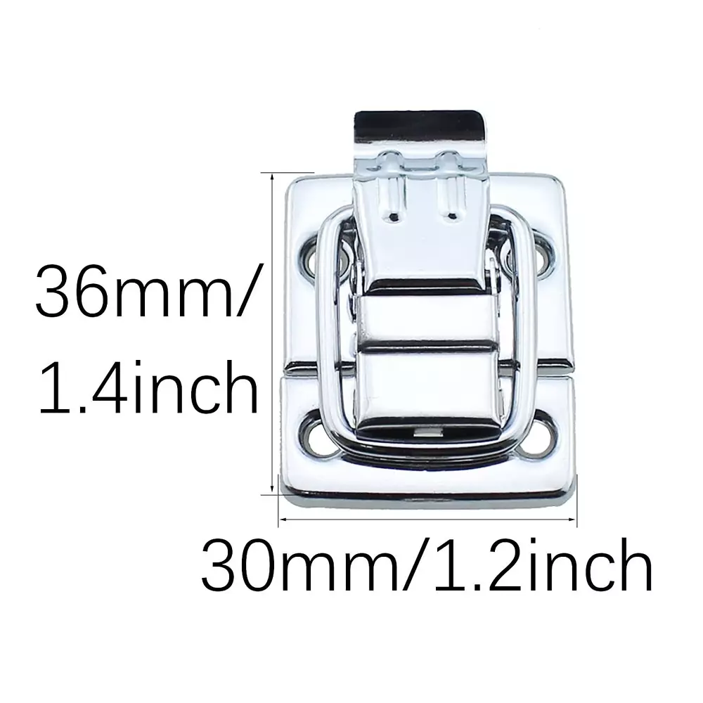 MED BUDDY Toggle Catch Lock Silver Chrome Finish (Pack of 20 Pcs)