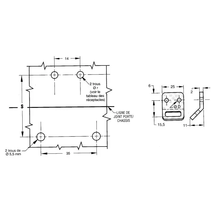 Southco Stainless Steel Toggle Latch 82x48x14.5 mm, V2-0025-52-RS (Pack of 2)