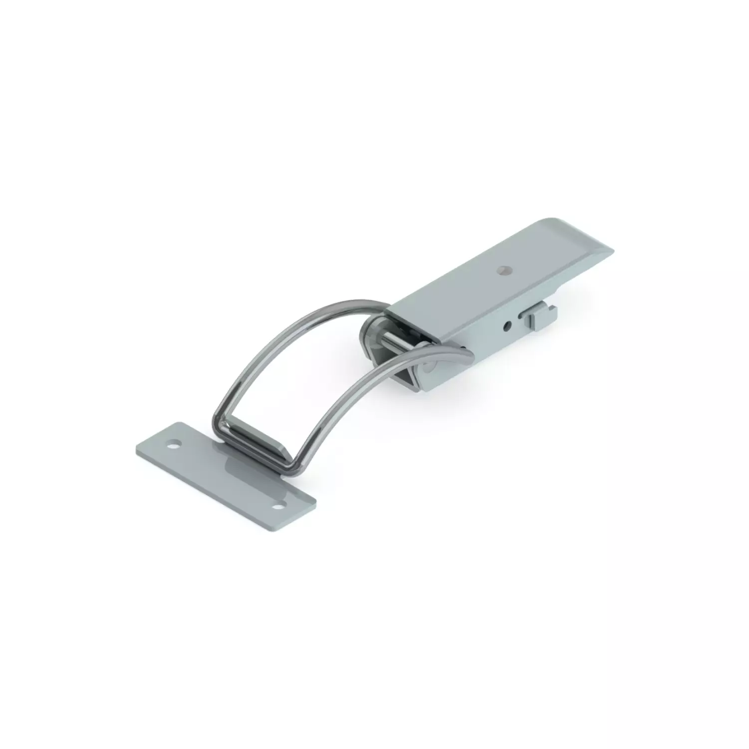 STEEL-SMITH Non-Adjustable Latch Medium Duty with Additional Locking Mechanism, PAH-38-2556-TRIG-SS