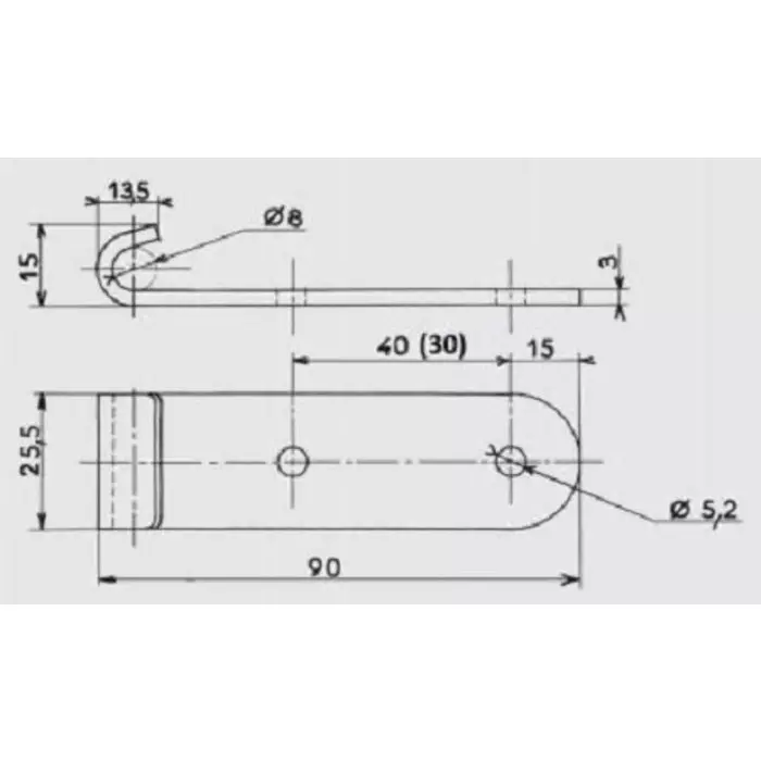 Savigny Steel Loc kAble Spring Loaded Toggle Latch, 40079 EZI (Pack of 2)