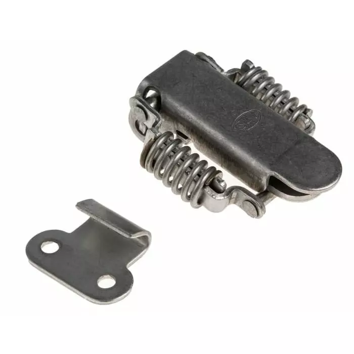 Savigny Stainless Steel Spring Loaded Toggle Latch 47.5x35x9 mm, 40015 IB (Pack of 2)