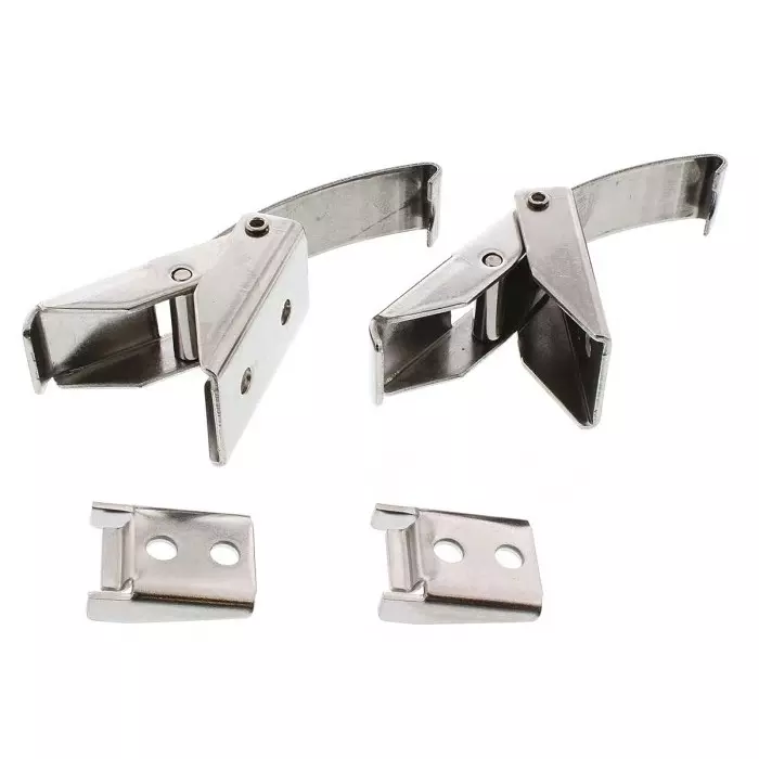 Southco Stainless Steel Spring Loaded Toggle Latch 79.8x22.4x14.4 mm, 97-50-221-12 (Pack of 2)