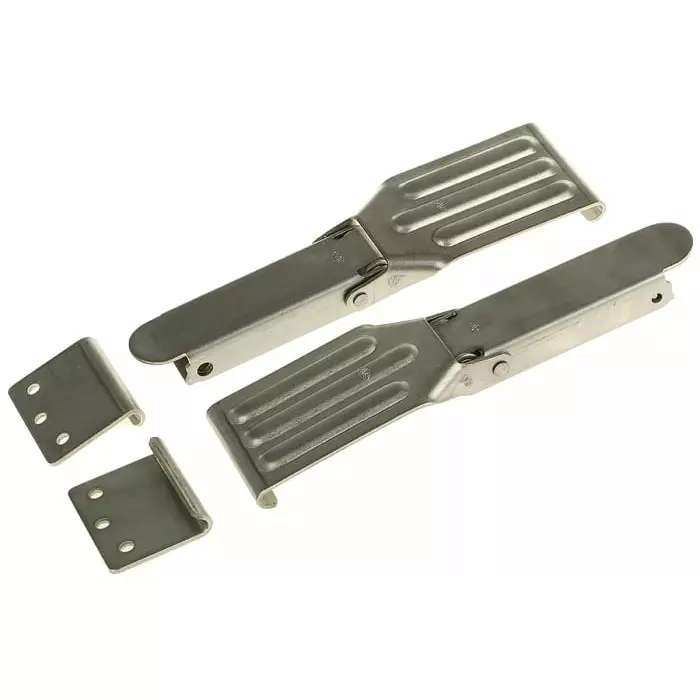 Savigny Stainless Steel Spring Loaded Toggle Latch 190x5.5x19.5 mm, 40049 IB (Pack of 2)