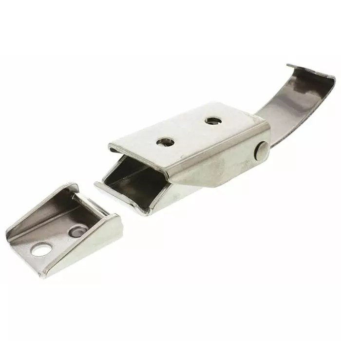 Southco Stainless Steel Spring Loaded Toggle Latch 79.8x22.6x14.3 mm, 97-50-225-12 (Pack of 2)
