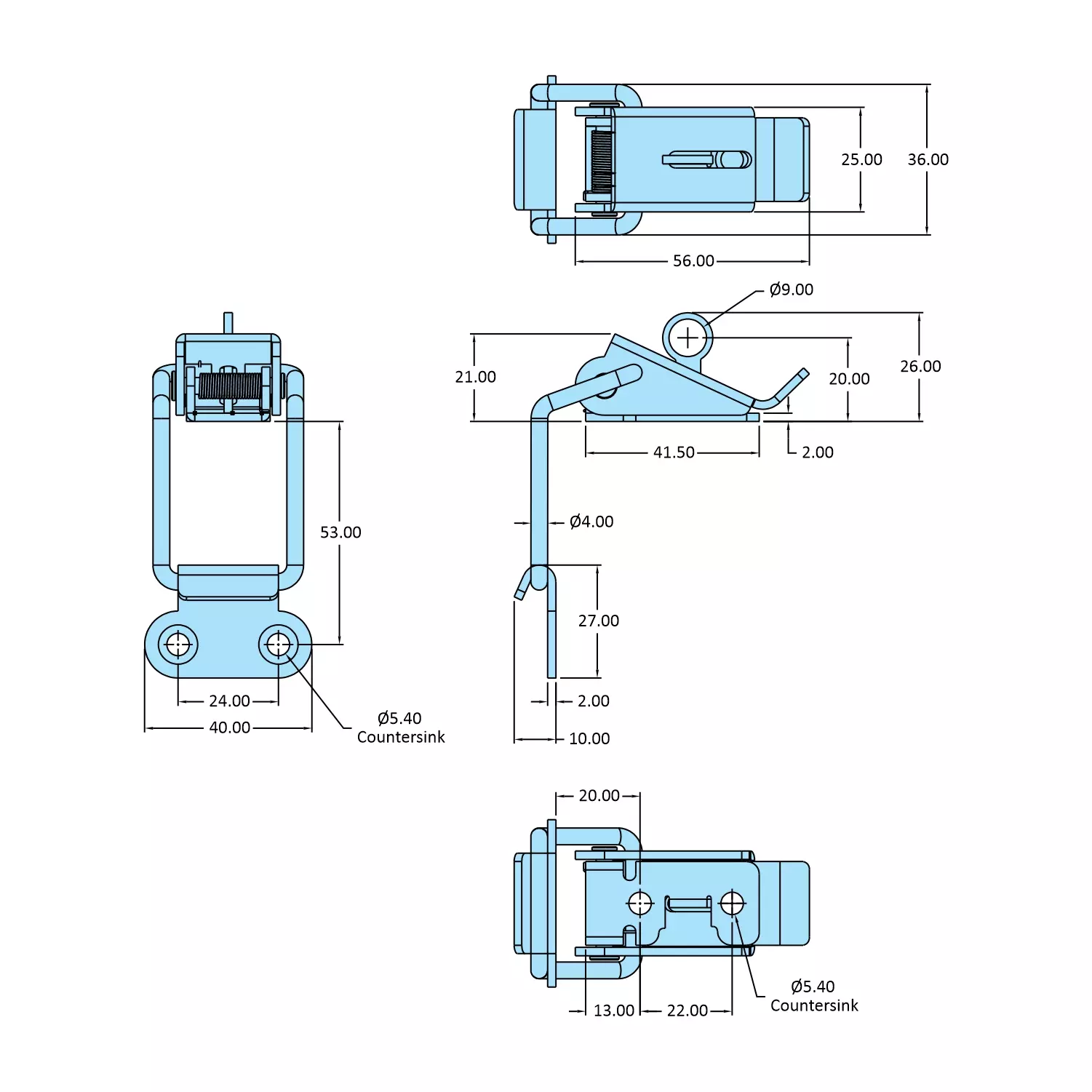 steel-smith-medium-duty-right-angle-non-adjustable-latch-padlockable-pav-5636-ss