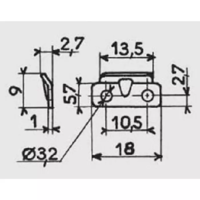 Savigny Steel Loc kAble Spring Loaded Toggle Latch, 40019 ZI (Pack of 2)