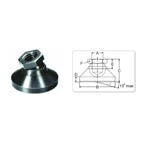 rp-steel-craft-levelling-pads-female-hardened-tempered-black-finish-for-providing-support-for-machinery-and-equipment-rlpf-1240