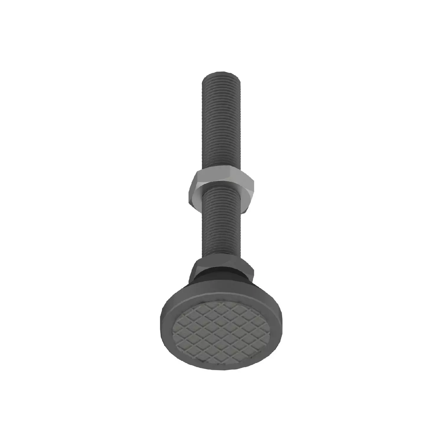 STEEL-SMITH Anti-Skid Leveling Pad Dia M10 x 150 Length, SLPM-10150-RP