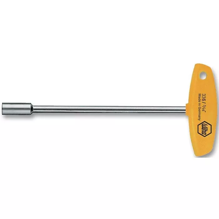 WIHA NUT DRIVER, T HANDLE, 3/16", 336-53