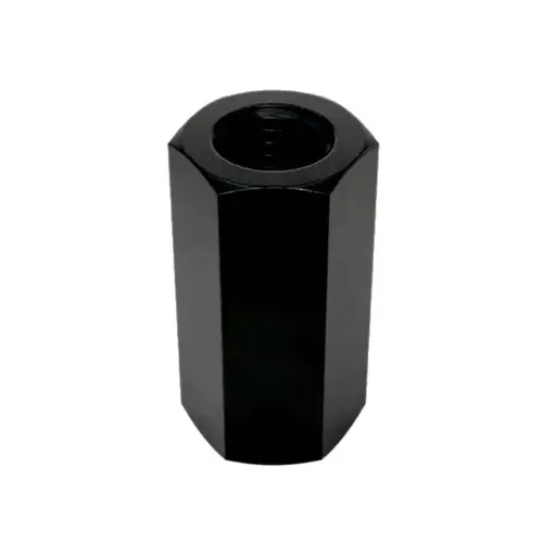 HINDMECHANISCH M8 Carbon Steel Extension Nut, HM-EN8 (Pack of 10)