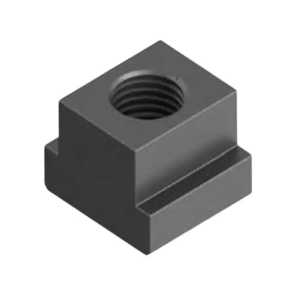 Clamp Smith T-Nut 16 mm T Slot Size M14 Thread Black Finish Hardened & Tempered Steel, CSTN-16-14